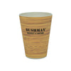 Bushman 4 darabos bambusz barna UNI csészék